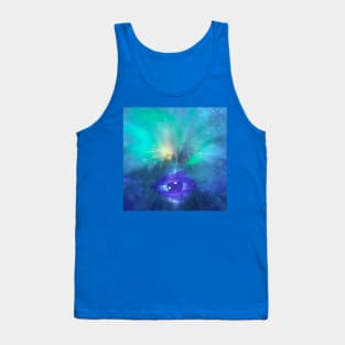 Vision of a cyborg Tank Top